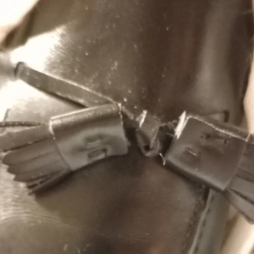 Allen Edmonds Black Leather Slip-On Loafers